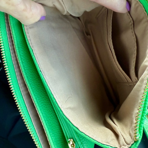 Nanette Lepore Bright Green Wristlet - Picture 9 of 13